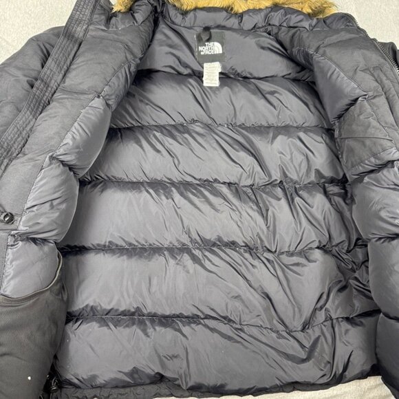 The North Face Down Parka McMurdo Black Jacket Expedition Men's Size Large Coat - Picture 2 of 12